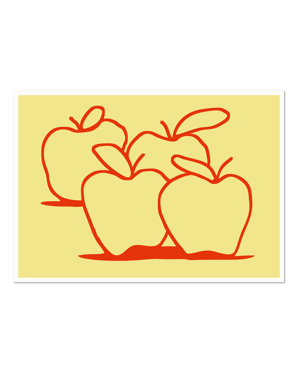Apples, plural - yellow
